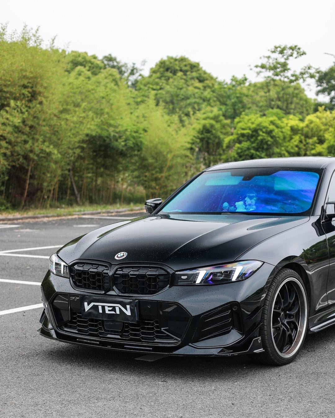 BMW 3 Series G20 LCI Front Lip V3 - Gloss Black | VTEN – VTEN EUROPE