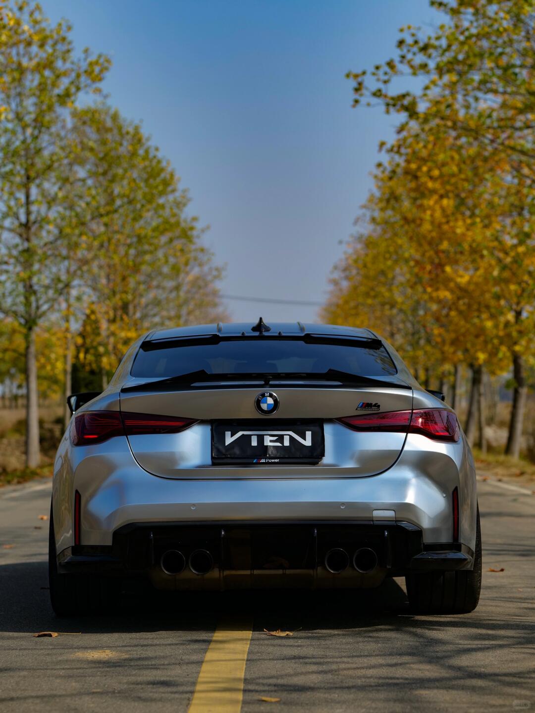 BMW M4 G82 ABS GLOSS BLACK REAR TRUNK SPOILER - VTEN EUROPE