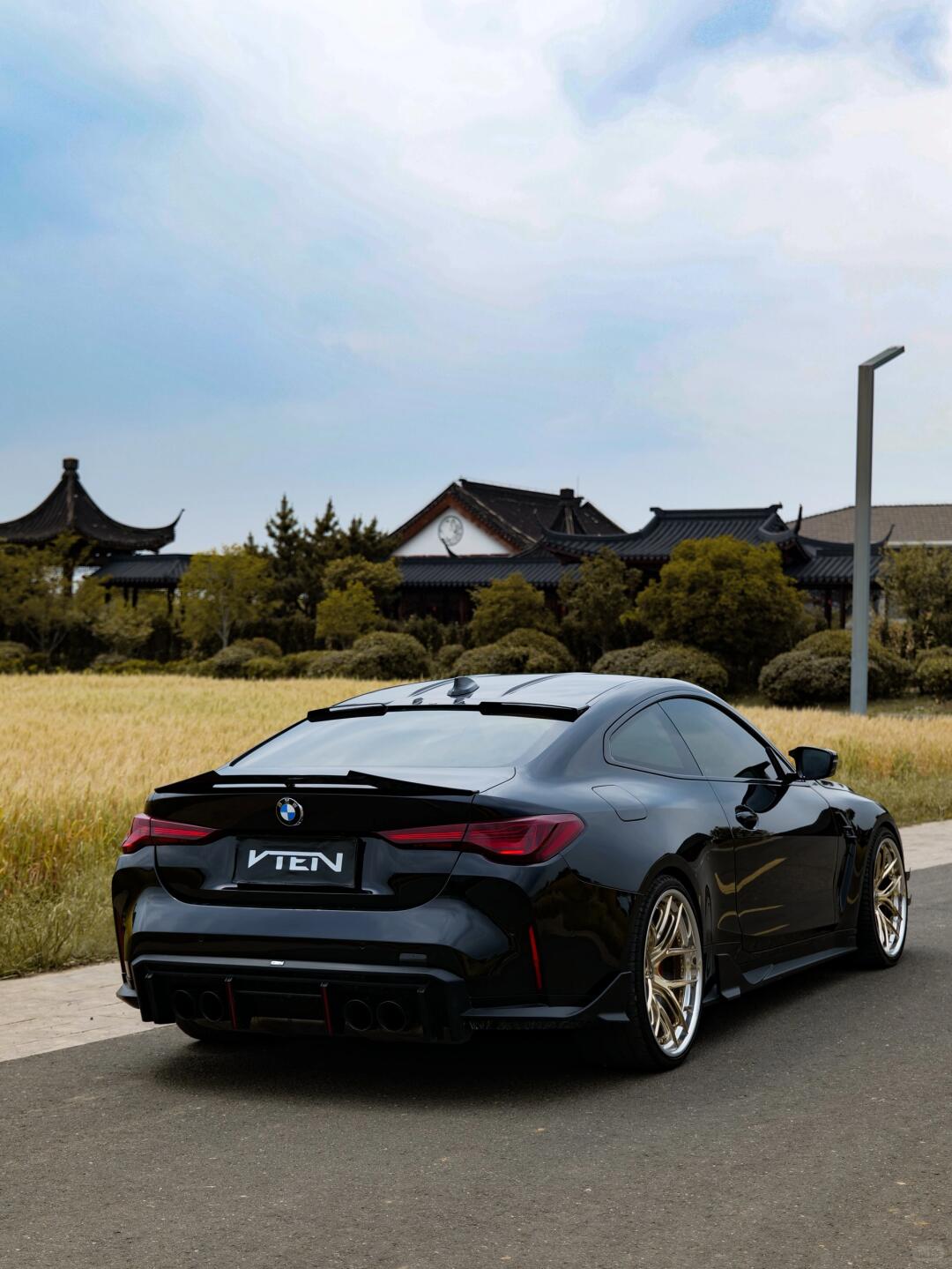 BMW M4 G82 ABS GLOSS BLACK REAR TRUNK SPOILER - VTEN EUROPE