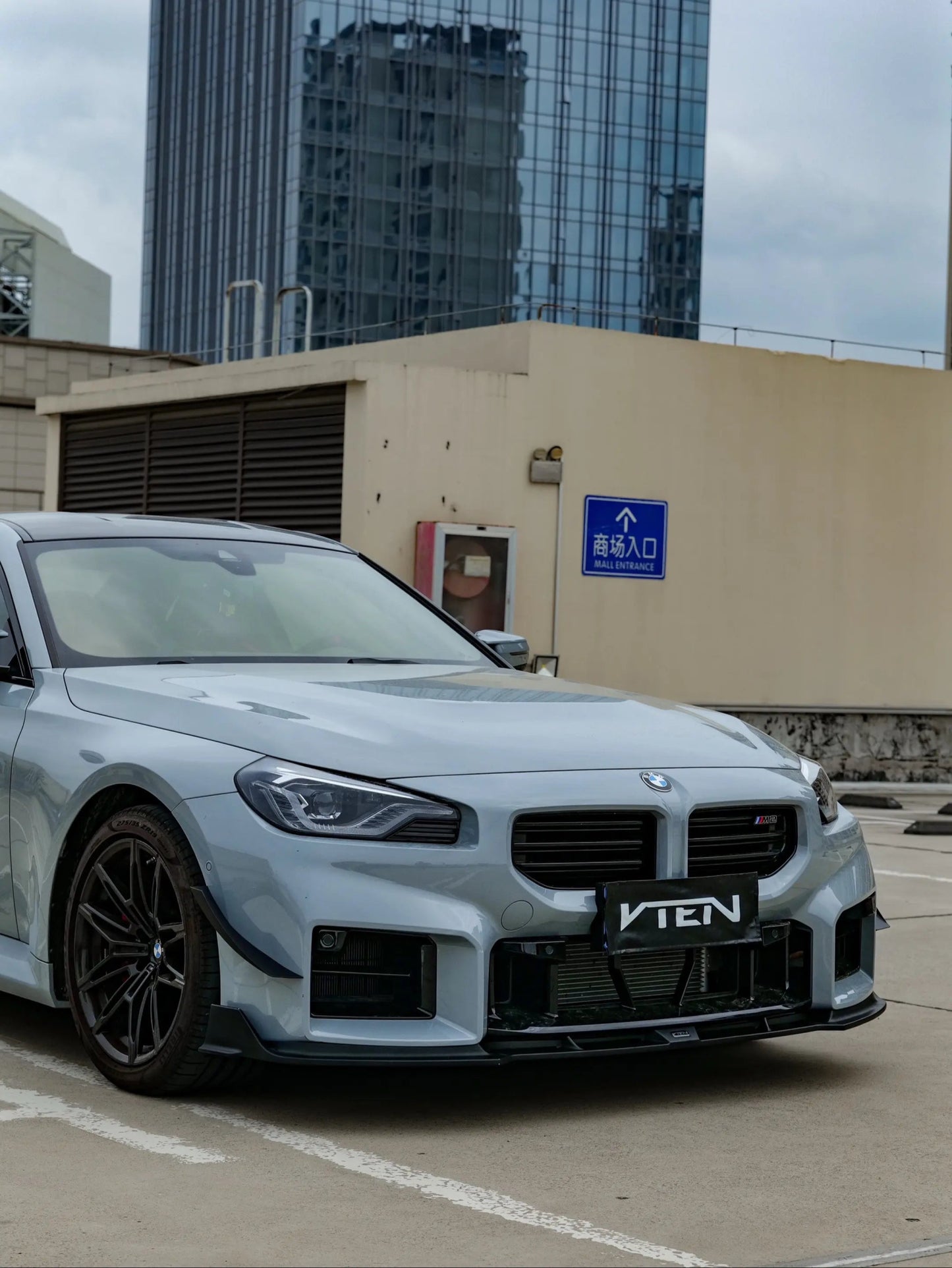 VTEN - BMW M2 G87 GLOSS BLACK FRONT LIP - VTEN EUROPE