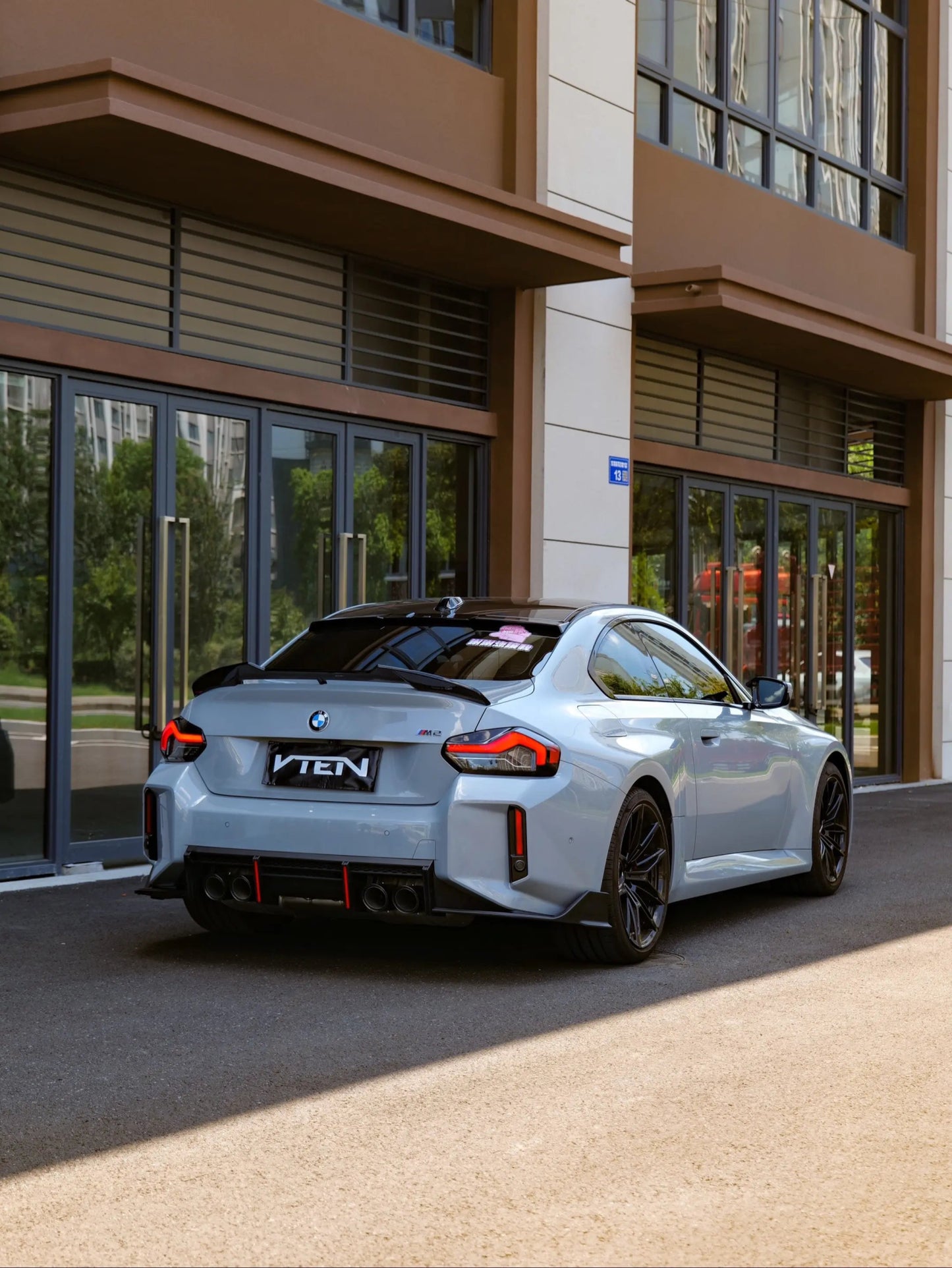VTEN - BMW M2 G87 GLOSS BLACK REAR SPOILER - VTEN EUROPE
