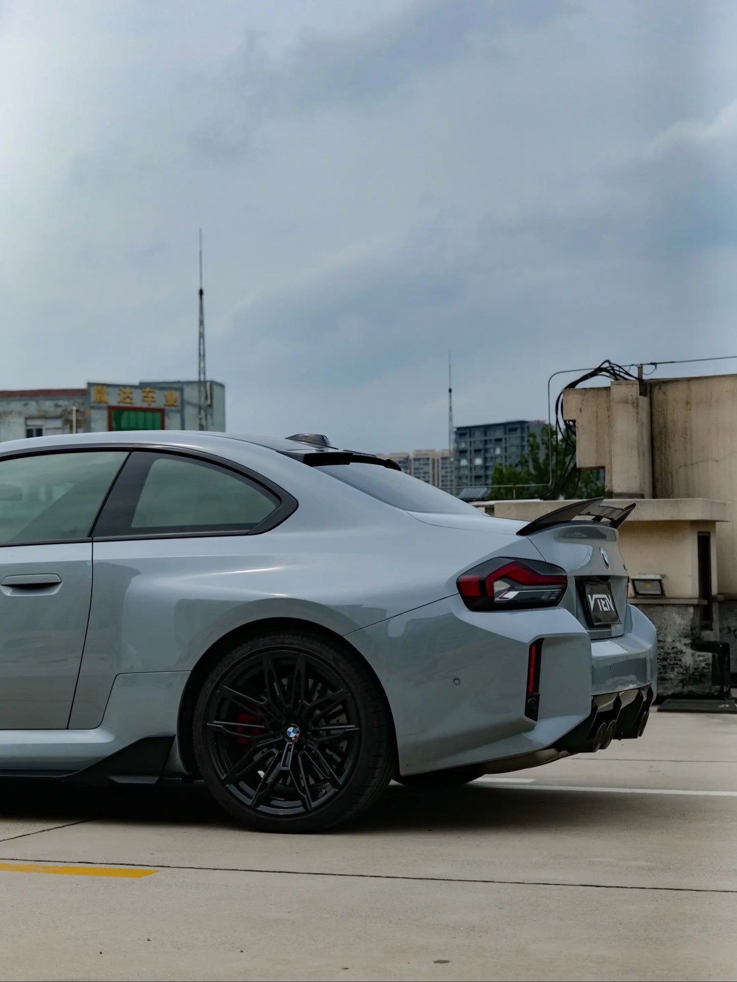 VTEN - BMW M2 G87 GLOSS BLACK REAR SPOILER - VTEN EUROPE