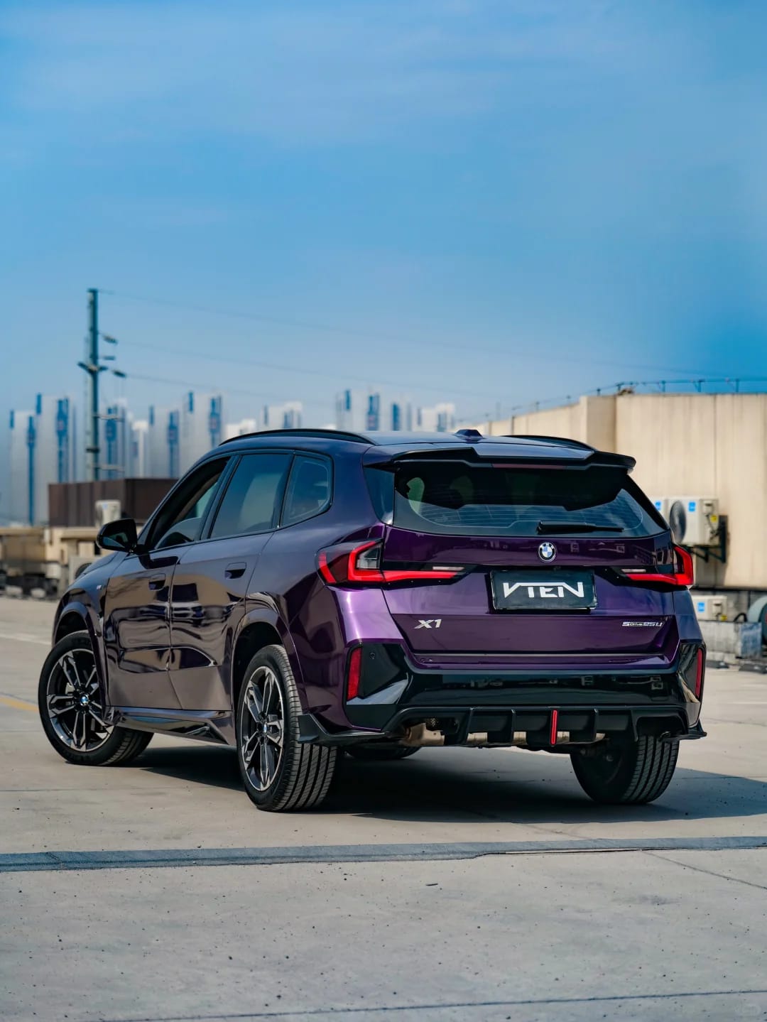 VTEN - BMW X1 U11 2023+ PP GLOSS BLACK REAR SPOILER - VTEN EUROPE