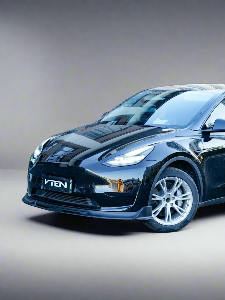 VTEN - TESLA MODEL Y GLOSS BLACK FRONT LIP - VTEN EUROPE