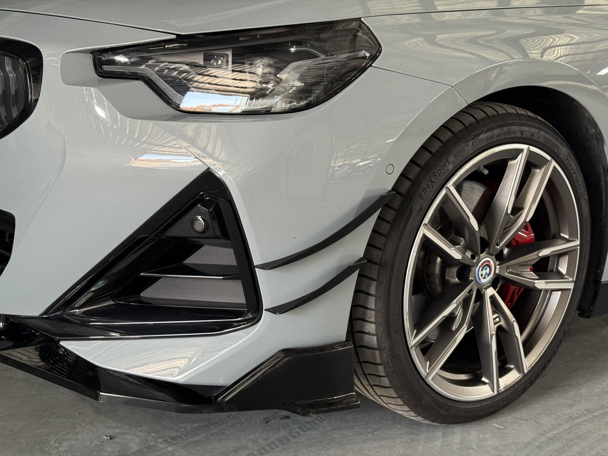 BMW 2 SERIES G42 M240I ABS FRONT CANARDS - VTEN EUROPE