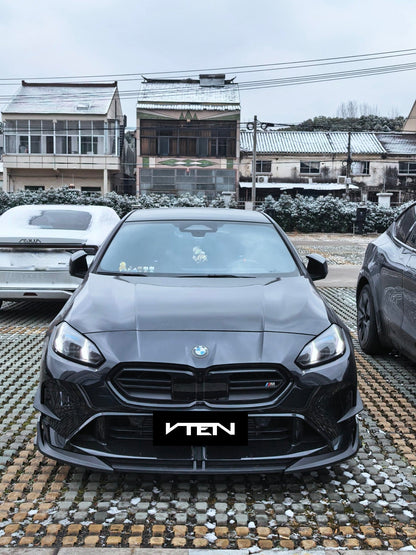 BMW 2 SERIES GRAN COUPE F74 GLOSS BLACK FRONT LIP - VTEN EUROPE