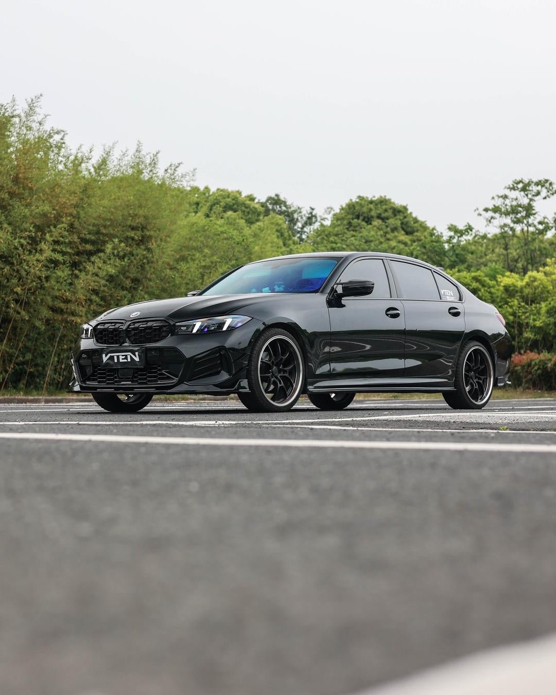 BMW 3 Series G20 LCI Front Lip V3 - Gloss Black | VTEN – VTEN EUROPE