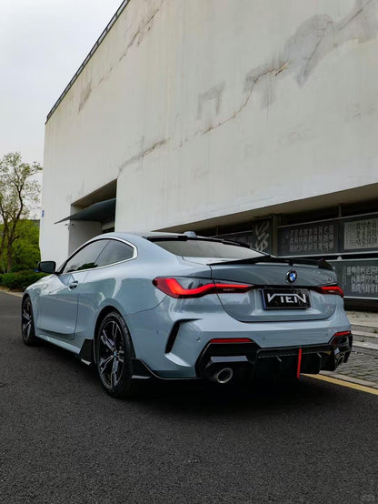 BMW 4 SERIES G22 ABS GLOSS BLACK REAR SPOILER - VTEN EUROPE