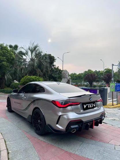 BMW 4 SERIES G22 ABS GLOSS BLACK REAR SPOILER - VTEN EUROPE