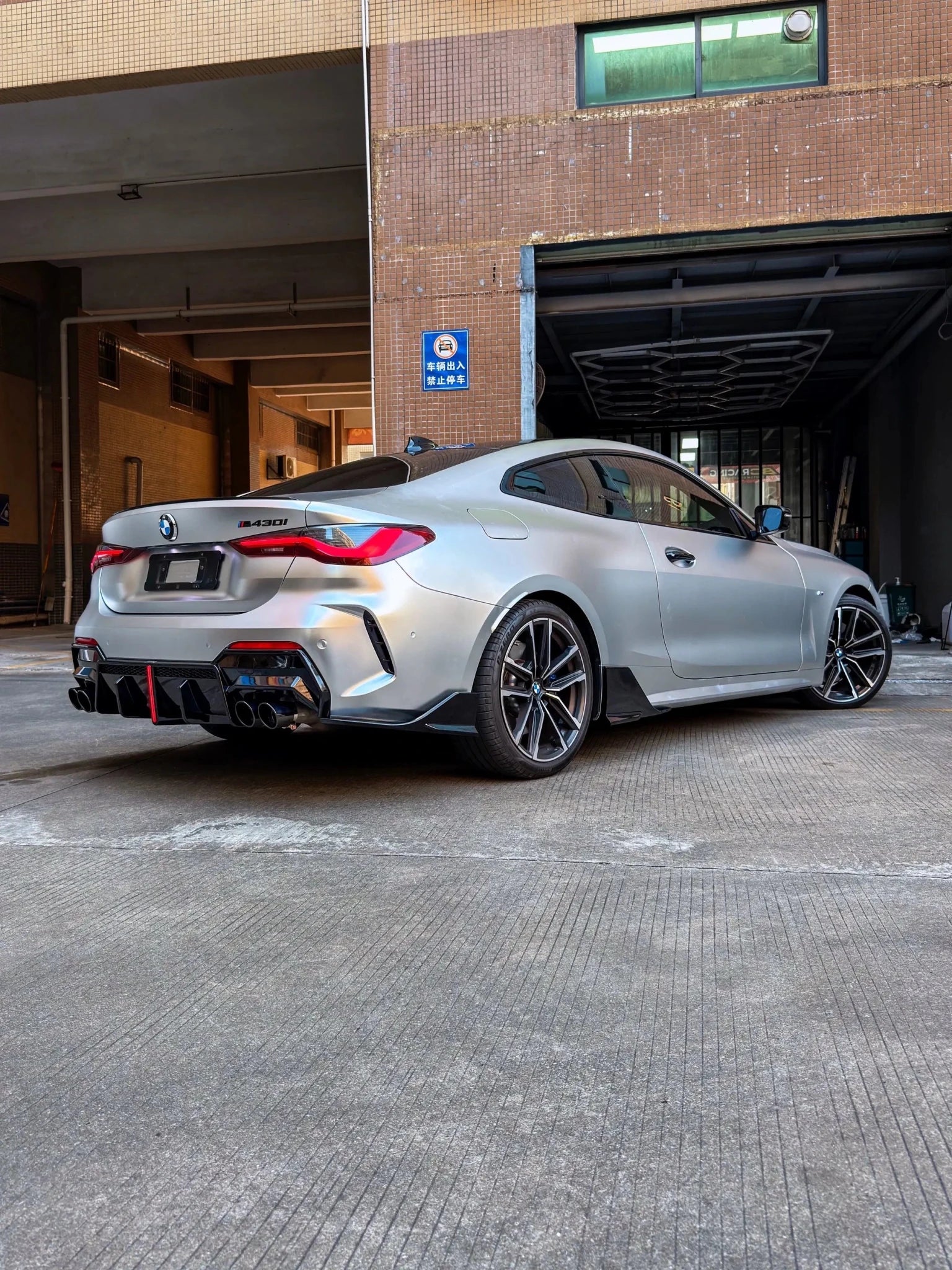 BMW 4 SERIES G22 PP GLOSS BLACK FULL BODY KIT - VTEN EUROPE