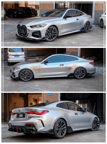 BMW 4 SERIES G22 PP GLOSS BLACK FULL BODY KIT - VTEN EUROPE