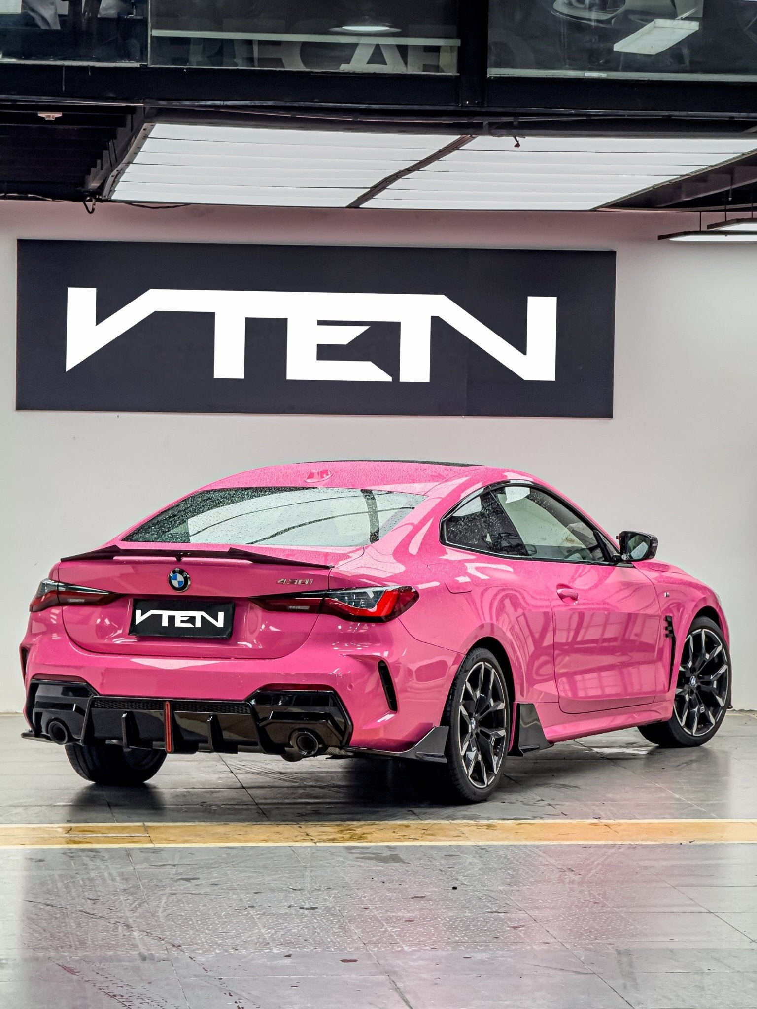 BMW 4 SERIES G22 PP GLOSS BLACK FULL BODY KIT - VTEN EUROPE
