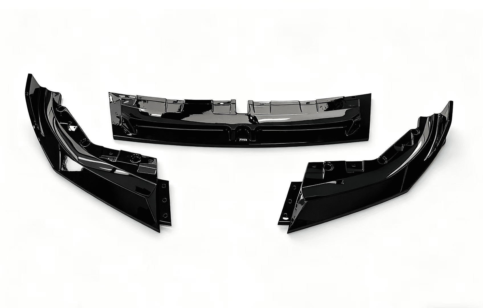 BMW 4 SERIES G26 GRAN COUPE PP GLOSS BLACK FRONT LIP - VTEN EUROPE
