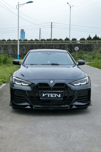 BMW 4 SERIES G26 GRAN COUPE PP GLOSS BLACK FRONT LIP - VTEN EUROPE