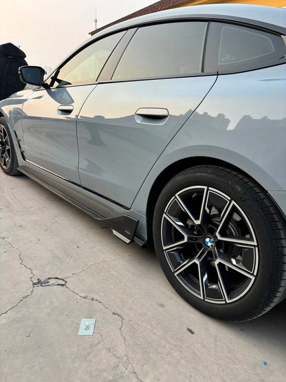 BMW 4 SERIES G26 GRAN COUPE PP GLOSS BLACK SIDE SKIRTS - VTEN EUROPE
