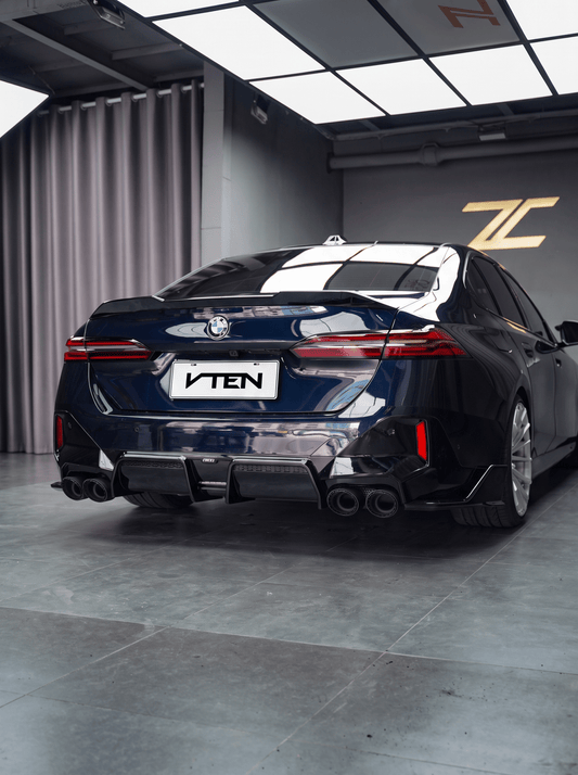 BMW 5 SERIES G60 GLOSS BLACK REAR DIFFUSER - VTEN EUROPE