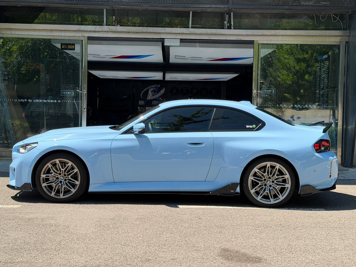 BMW M2 G87 GLOSS BLACK SIDE SKIRTS - VTEN EUROPE