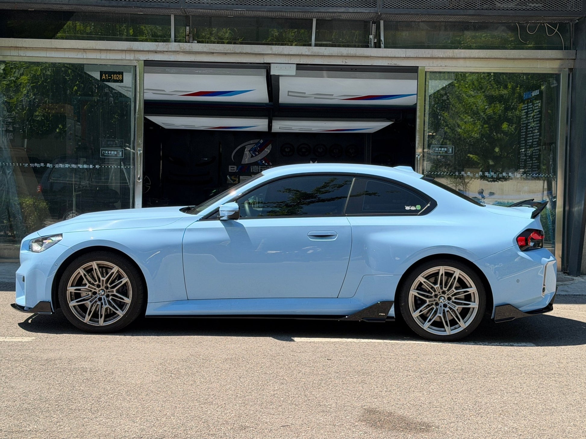 BMW M2 G87 GLOSS BLACK SIDE SKIRTS - VTEN EUROPE