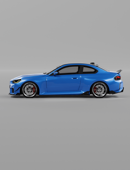 BMW M2 G87 GLOSS BLACK SIDE SKIRTS - VTEN EUROPE