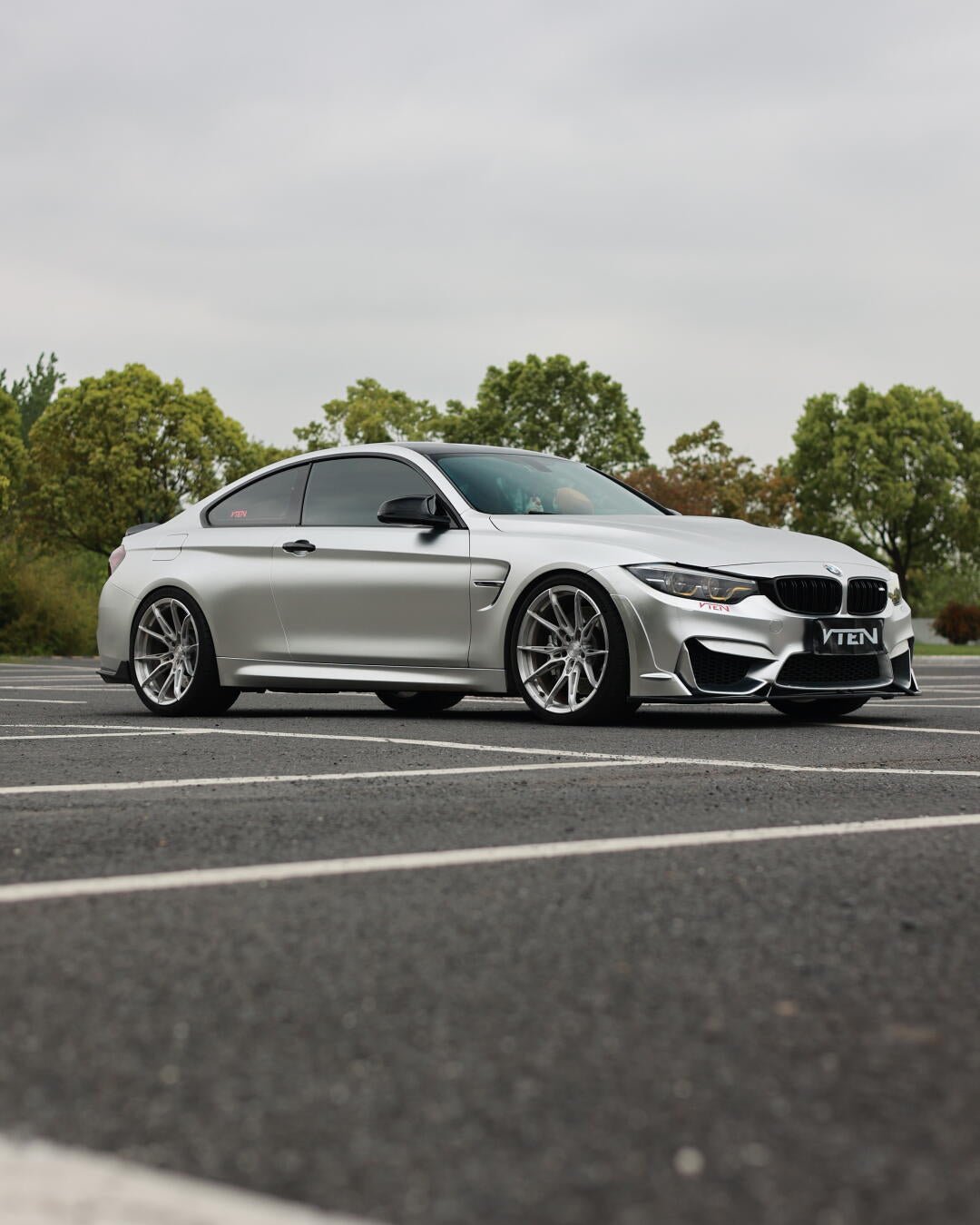 BMW M4 F82 PP GLOSS BLACK FRONT LIP - VTEN EUROPE
