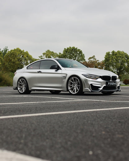 BMW M4 F82 PP GLOSS BLACK FRONT LIP - VTEN EUROPE
