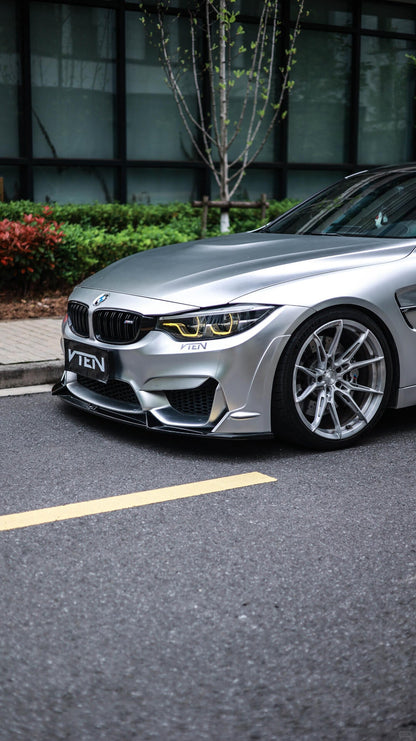 BMW M4 F82 PP GLOSS BLACK FRONT LIP - VTEN EUROPE