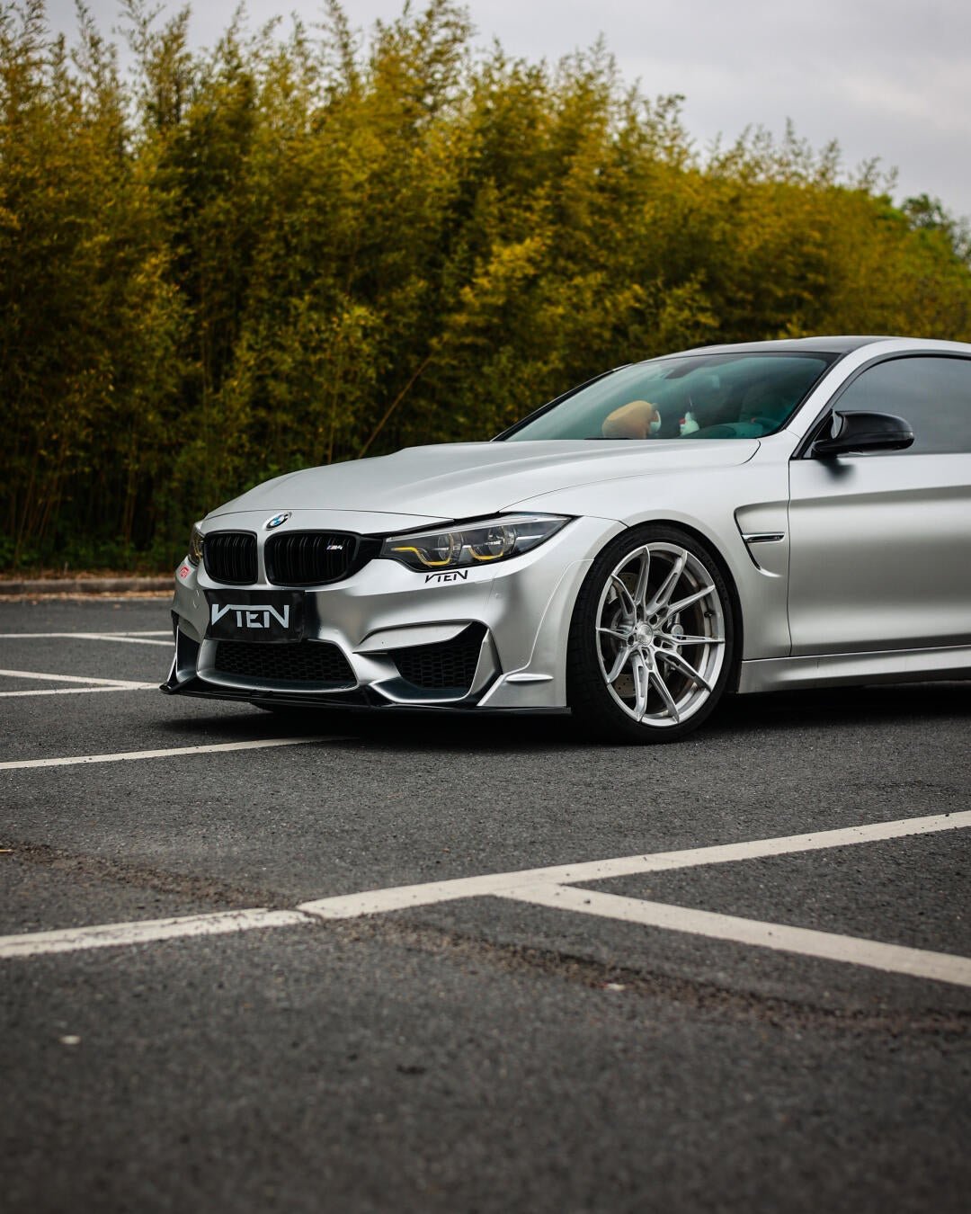 BMW M4 F82 PP GLOSS BLACK FRONT LIP - VTEN EUROPE