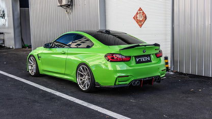 BMW M4 F82 PP GLOSS BLACK REAR LED DIFFUSER - VTEN EUROPE