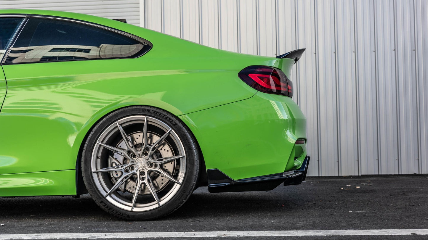 BMW M4 F82 PP GLOSS BLACK REAR LED DIFFUSER - VTEN EUROPE