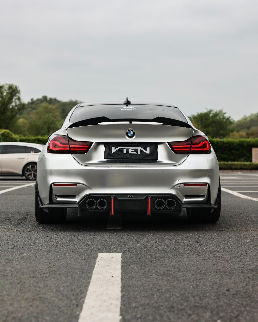 BMW M4 F82 PP GLOSS BLACK REAR SPOILER - VTEN EUROPE