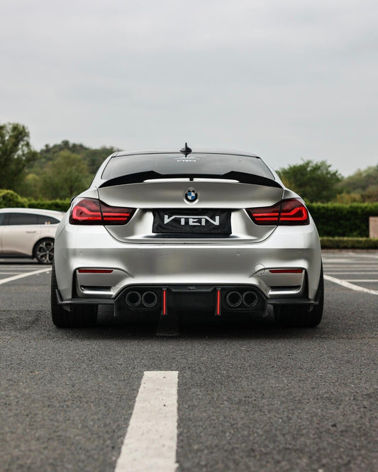 BMW M4 F82 PP GLOSS BLACK REAR SPOILER - VTEN EUROPE