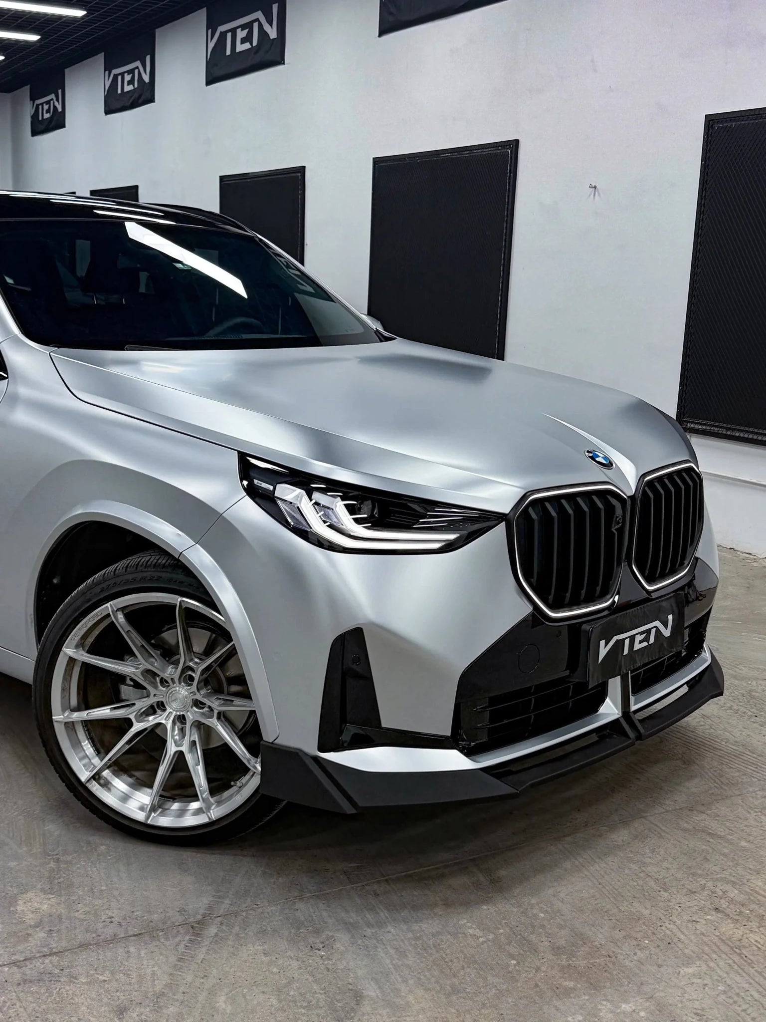 BMW X3 G45 2025+ GLOSS BLACK FRONT LIP - VTEN EUROPE
