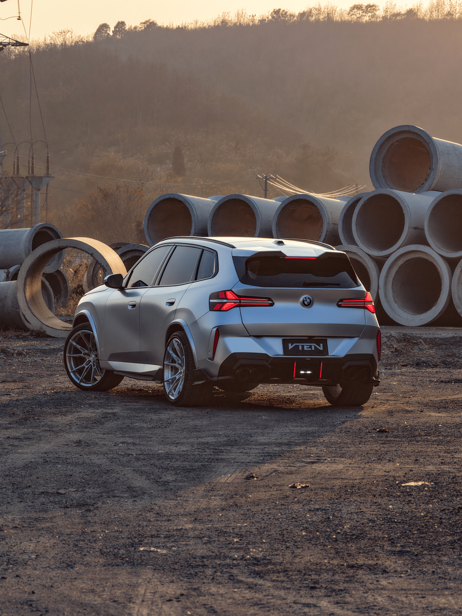 BMW X3 G45 2025+ GLOSS BLACK REAR SPOILER - VTEN EUROPE