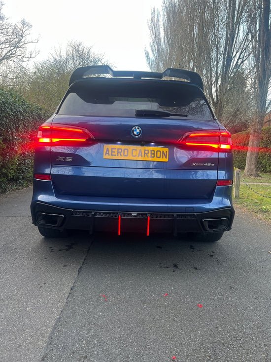 BMW X5 G05 PRE-LCI PP GLOSS BLACK REAR DIFFUSER - VTEN EUROPE