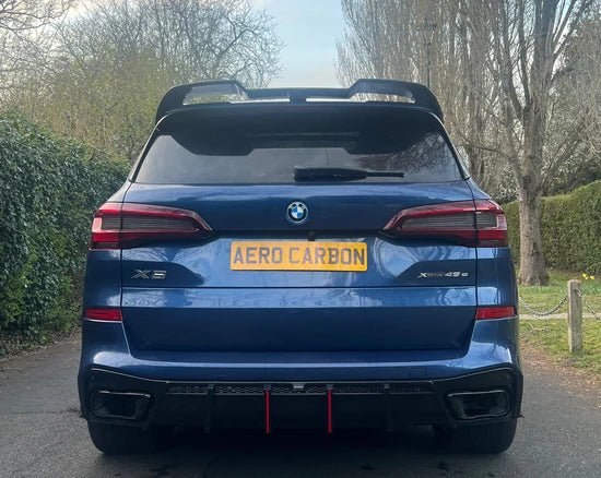 BMW X5 G05 PRE-LCI PP GLOSS BLACK REAR DIFFUSER - VTEN EUROPE