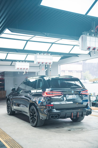 BMW X5 G05 PRE-LCI PP GLOSS BLACK REAR DIFFUSER - VTEN EUROPE