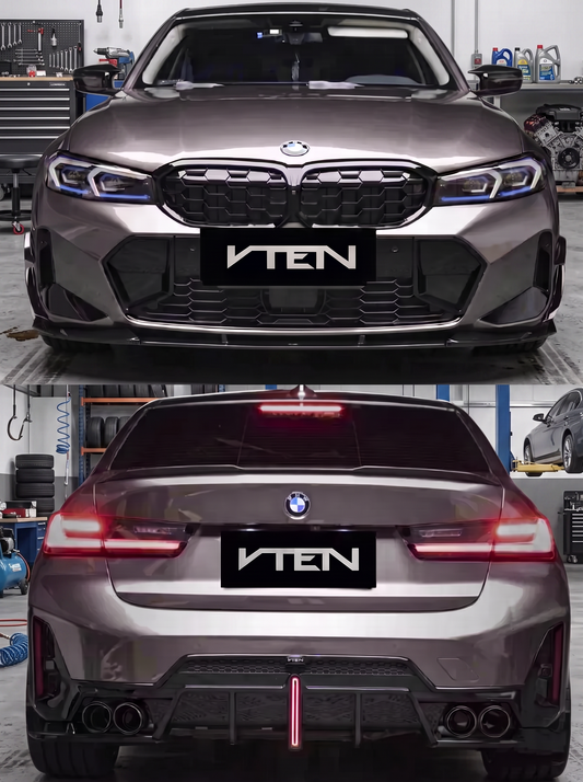 BMW 3 SERIES G20 LCI 2023+ PP GLOSS BLACK FULL BODY KIT V1