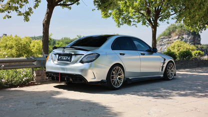 MERCEDES BENZ C CLASS W205 SEDAN GLOSS BLACK ABS REAR SPOILER - VTEN EUROPE