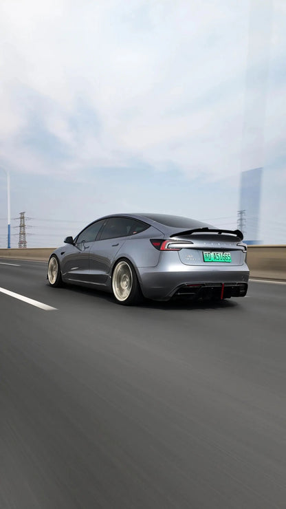 TESLA MODEL 3 HIGHLAND 2023+ ABS GLOSS BLACK REAR SPOILER - VTEN EUROPE