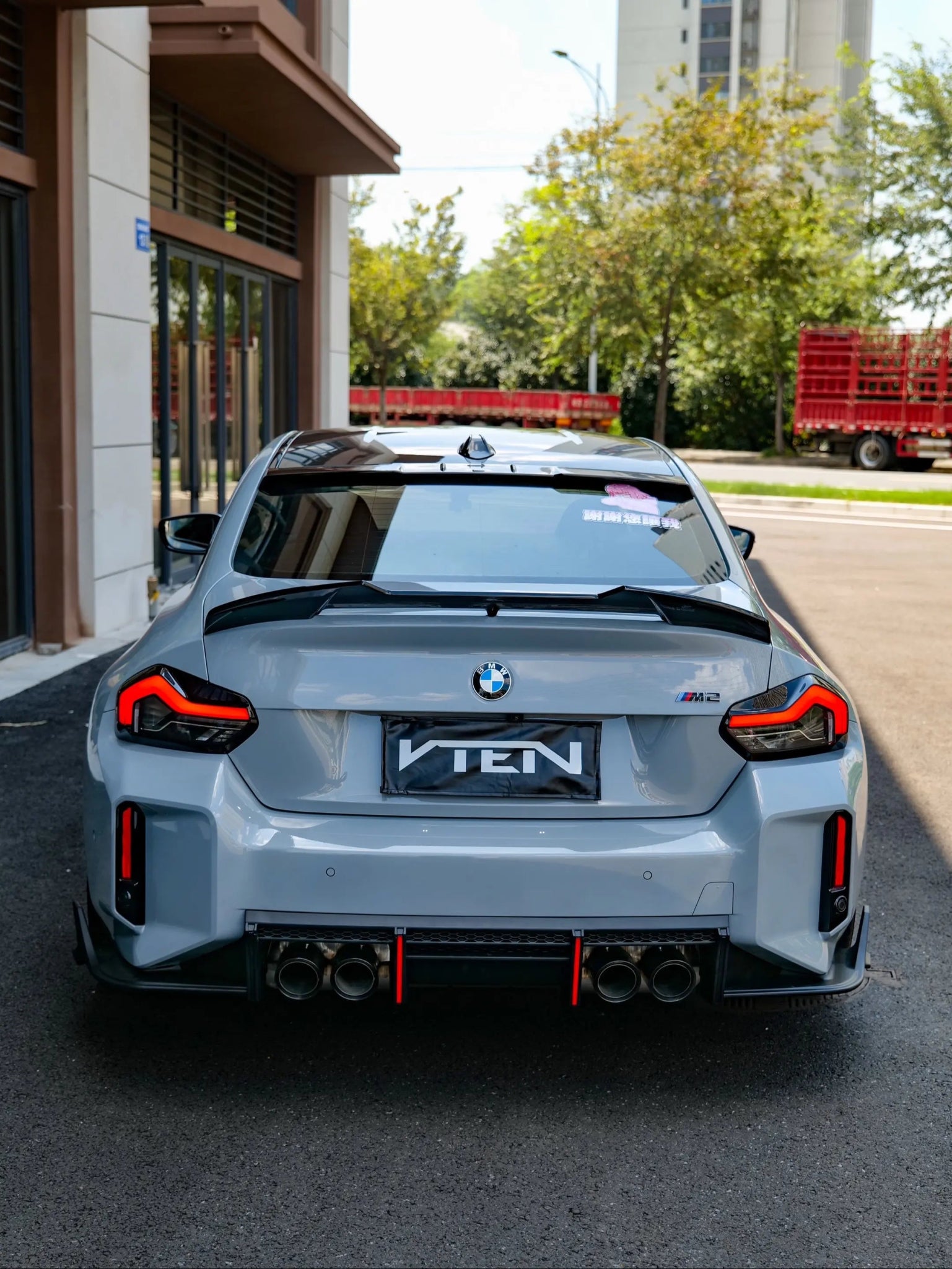 VTEN - BMW M2 G87 GLOSS BLACK REAR SPOILER - VTEN EUROPE