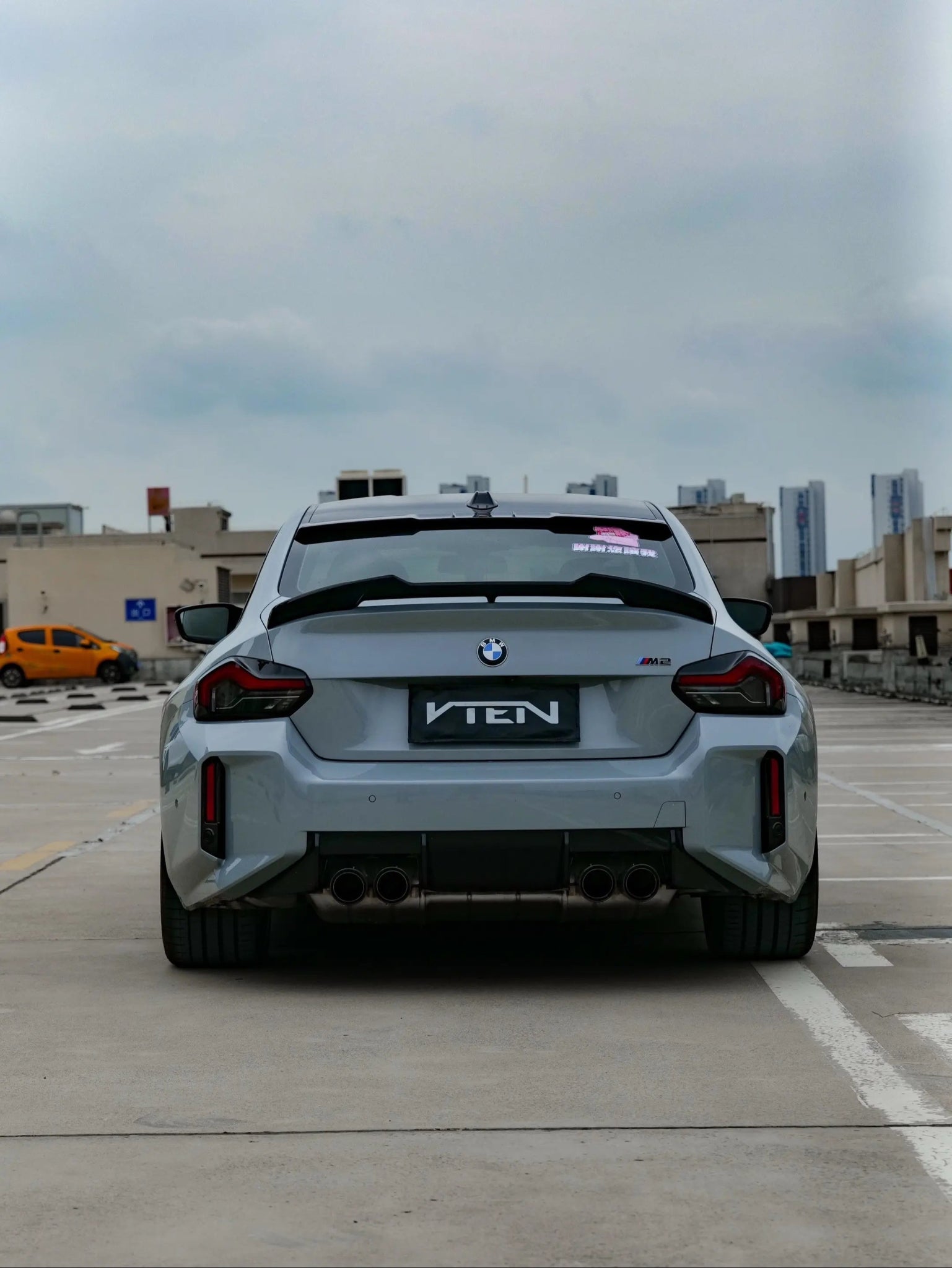 VTEN - BMW M2 G87 GLOSS BLACK REAR SPOILER - VTEN EUROPE