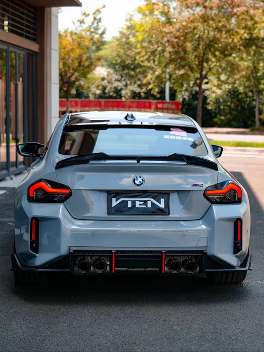 VTEN - BMW M2 G87 GLOSS BLACK REAR SPOILER - VTEN EUROPE