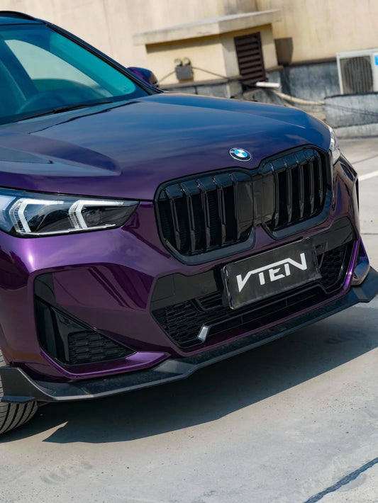 VTEN - BMW X1 U11 2023+ PP GLOSS BLACK FRONT LIP - VTEN EUROPE