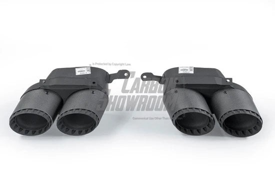 BMW X5 G05 M50i / XDRIVE40i / SDRIVE40i 2019+ STAINLESS STEEL EXHAUST TIPS