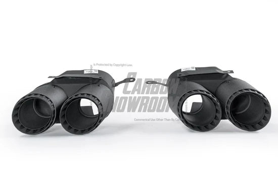 BMW X5 G05 M50i / XDRIVE40i / SDRIVE40i 2019+ STAINLESS STEEL EXHAUST TIPS