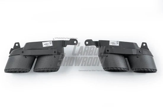 BMW X5 G05 M50i / XDRIVE40i / SDRIVE40i 2019+ STAINLESS STEEL EXHAUST TIPS
