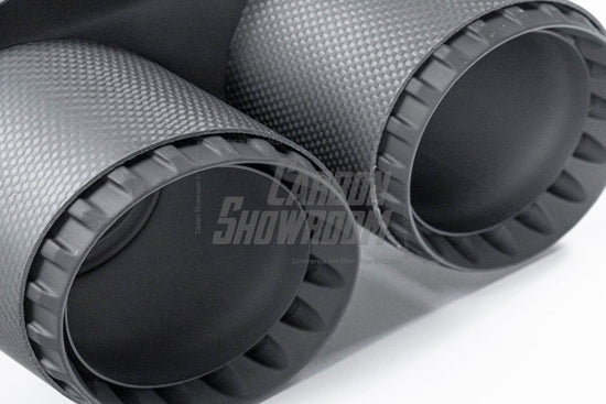 BMW X5 G05 M50i / XDRIVE40i / SDRIVE40i 2019+ STAINLESS STEEL EXHAUST TIPS