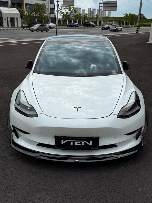 VTEN - TESLA MODEL 3 GLOSS BLACK FRONT LIP - VTEN EUROPE