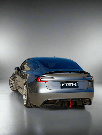 VTEN - TESLA MODEL 3 HIGHLAND 2023+ ABS GLOSS BLACK REAR SPOILER - VTEN EUROPE